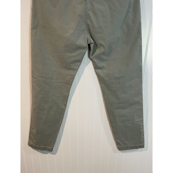 Levis XX Chino Standard Taper Pants Sage Green Mens 34W/32L 98% Cotton - Picture 7 of 14